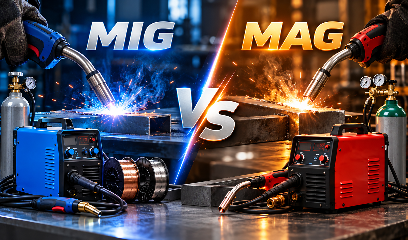 MIG and MAG Welding Machine